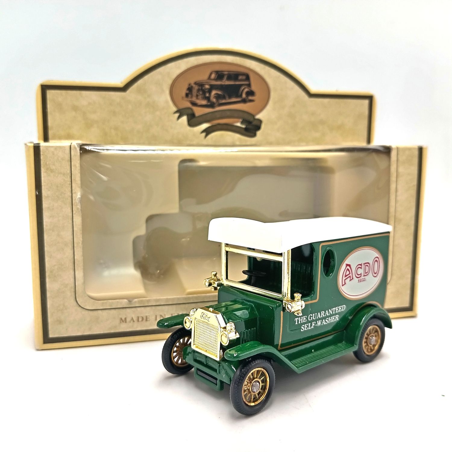 Lledo Ford Model T ACDO delivery van model car in box