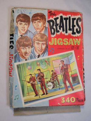 The Beatles jigsaw puzzle - 1963 - 3 pieces missing - In original box