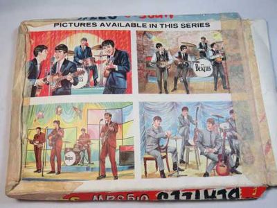 The Beatles jigsaw puzzle - 1963 - 3 pieces missing - In original box