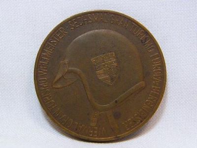 1967 Porsche calendar coin - Gran Turismo champion - SCARCE