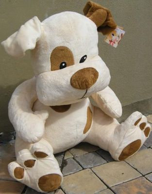 Cinzia Toys soft Temptations handmade dog - size 55 cm x 60 cm