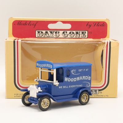Lledo Ford Model T advertisement die-cast model van - &quot;Woodward&#39;s&quot; - in box