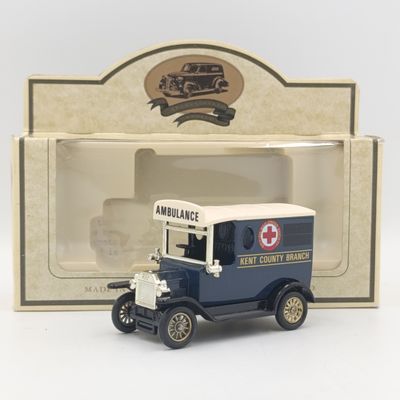 Lledo Ford Model T kent County Branch delivery van in box - limited red cross issue #0317 of 1058