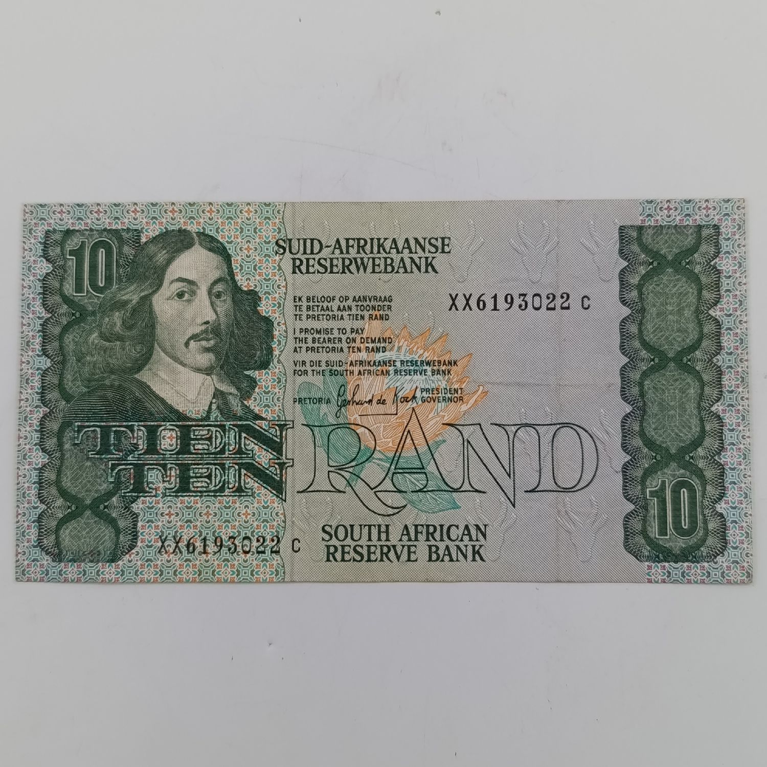 GPC de Kock 1985 XX replacement note R10