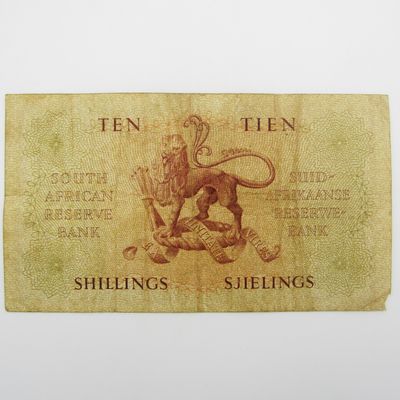 MH de Kock Ten Shillings 1959 - E/A - A175 - AVF