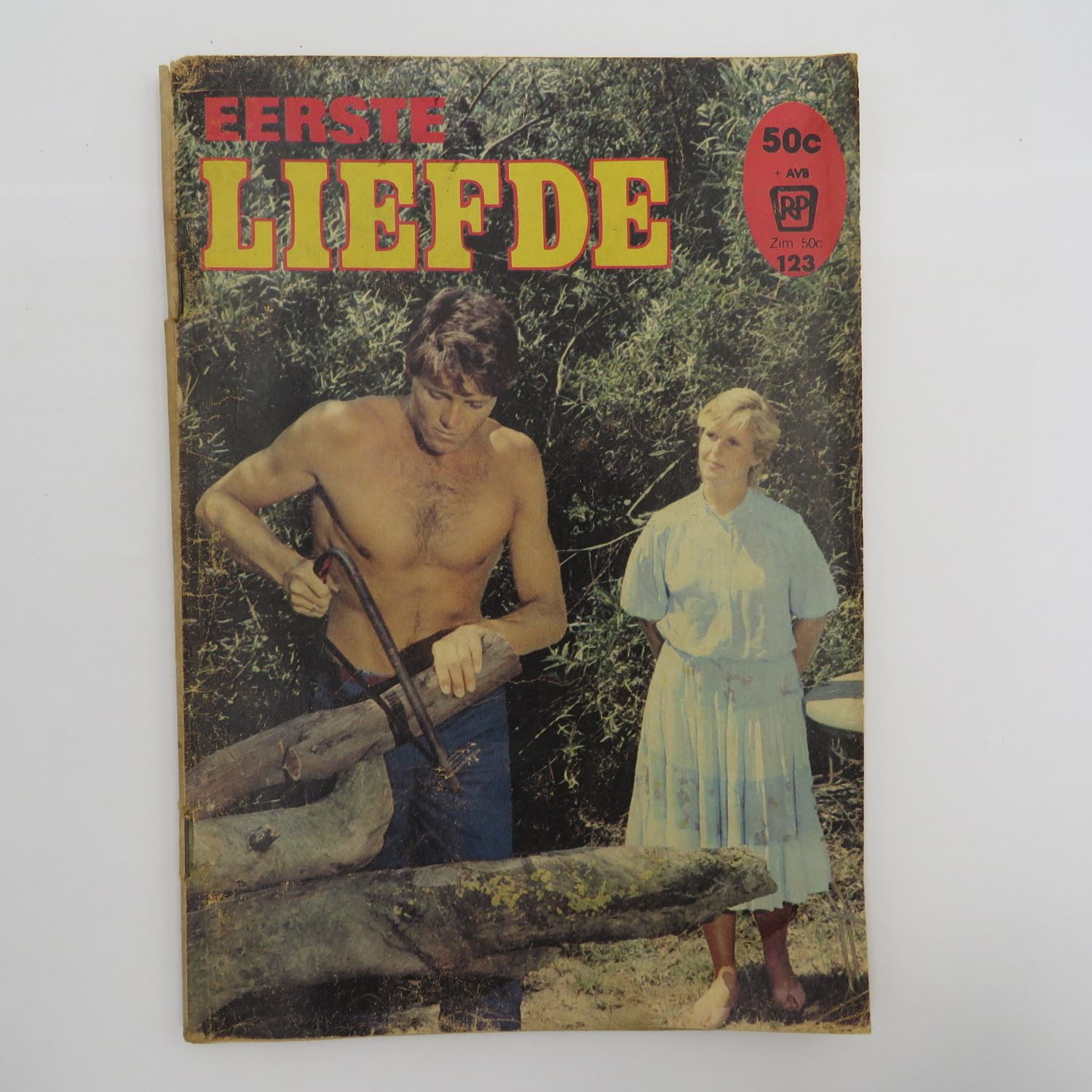 Eerste liefde no 123 Afrikaans photo comic book