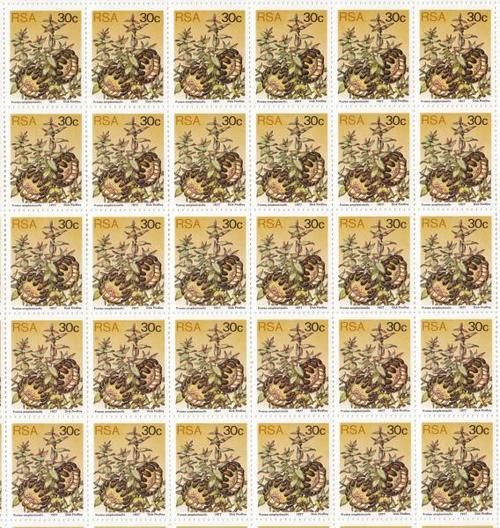 South Africa stamp sheet SACC 431 Full Mint Sheet 19-10-1980