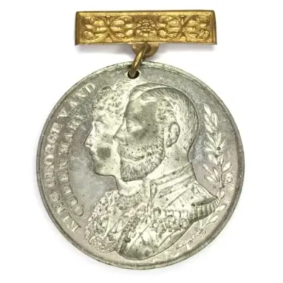 1910 Opening of First parliament of South African Union medallion