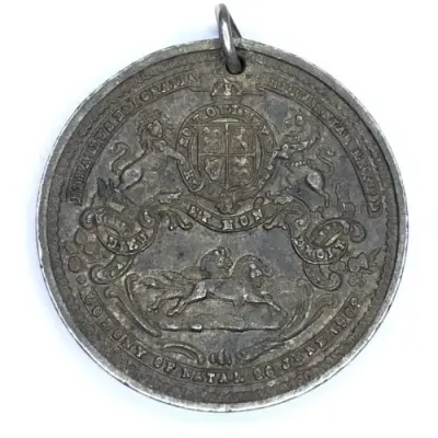 26 June 1902 Coronation medal for Edward 7 - Colony of Natal