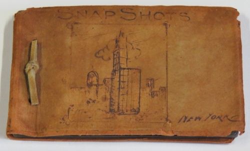 Booklet given to Jessie Davidtz in 1921 by a few well known Afrikaners in New York