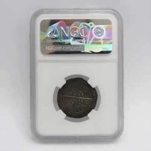 England 4 P Calais S 1836 Henry V1 graded AU 55 by NGC Joint top grade (1422-30)