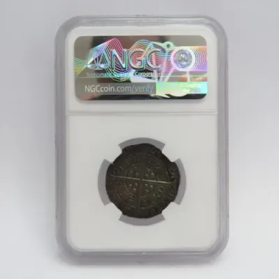 England 4 P Calais S 1836 Henry V1 graded AU 55 by NGC Joint top grade (1422-30)