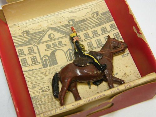 SAE Soldiers of the World 1914 Trooper 4th Hussars figurine in original box