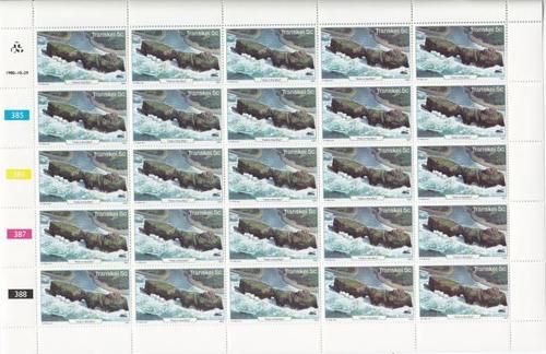Transkei SACC 79-82 - Tourism - Full Sheets in mint and used