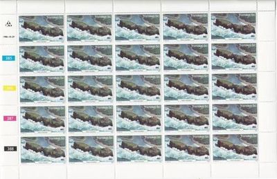 Transkei SACC 79-82 - Tourism - Full Sheets in mint and used