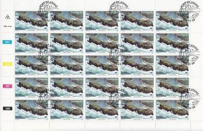 Transkei SACC 79-82 - Tourism - Full Sheets in mint and used