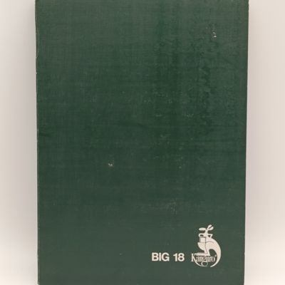 18 page Big 18 stamp album with over 640 Rhodesia mint stamps