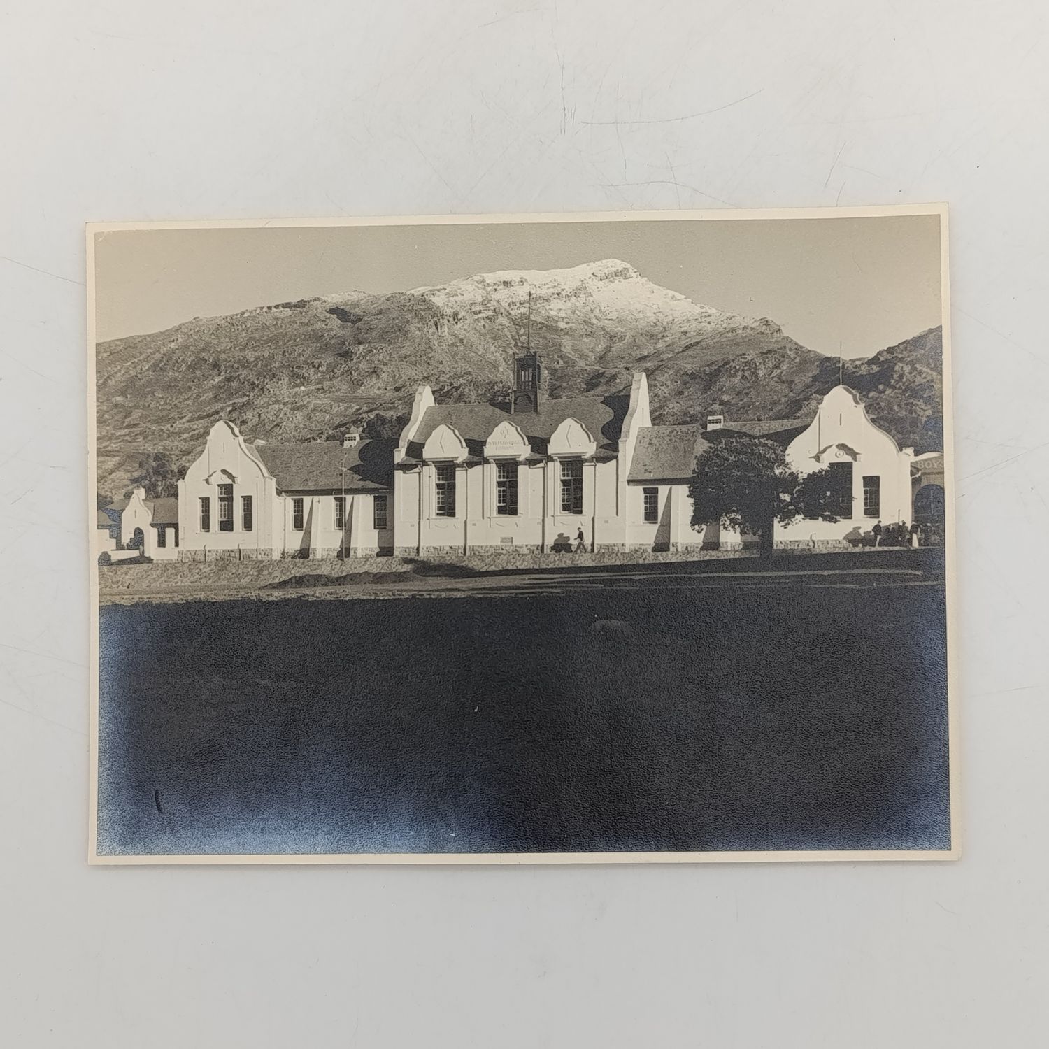 De Villiers Graaff High School in Villiersdorp - vintage photo - original