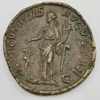 Roman coin in excellent condition 17.8 gram - Julia Mamaea - mother of Alexander Sever