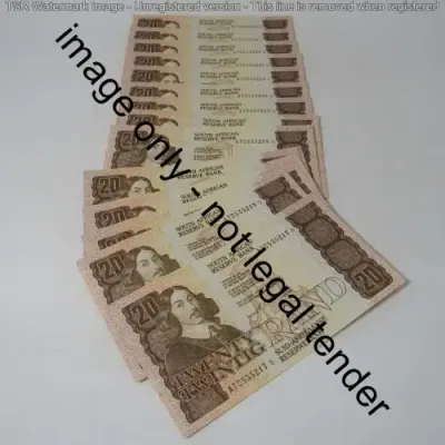 CL Stals - 1st issue Lot of 22 uncirculated R20 banknotes with consecutive numbers