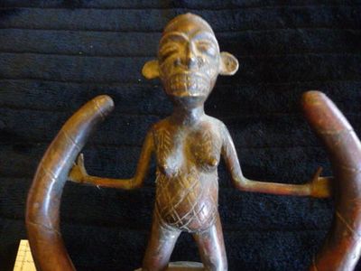 Tribal Art - original Benin Copper Mask