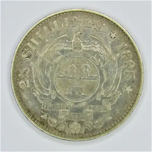1895 ZAR Kruger half crown - VF