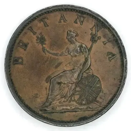 1806 Great Britain George 3 penny - UNC