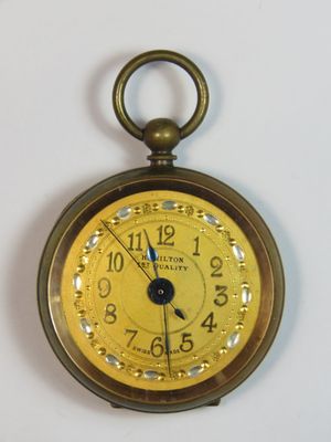 Circa 1900 Hamilton Revenge railway time keeper pocket watch