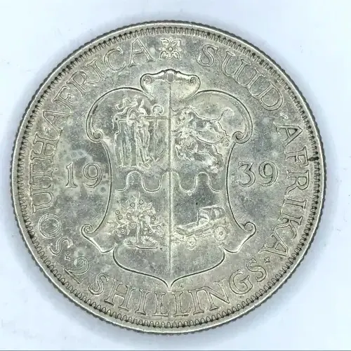 1939 SA Union Two shilling - EF+