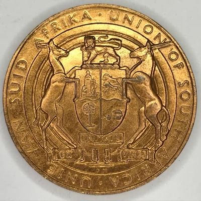 Trio of Union of South Africa 25 year Reign of George 5 Medallions
