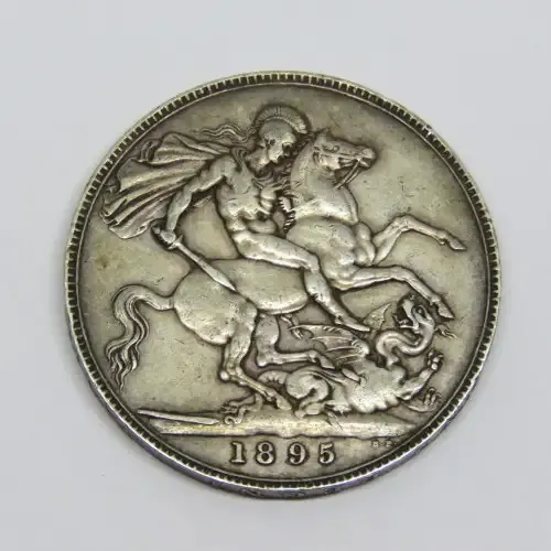1895 Great Britain Victoria LV111 Crown - VF+