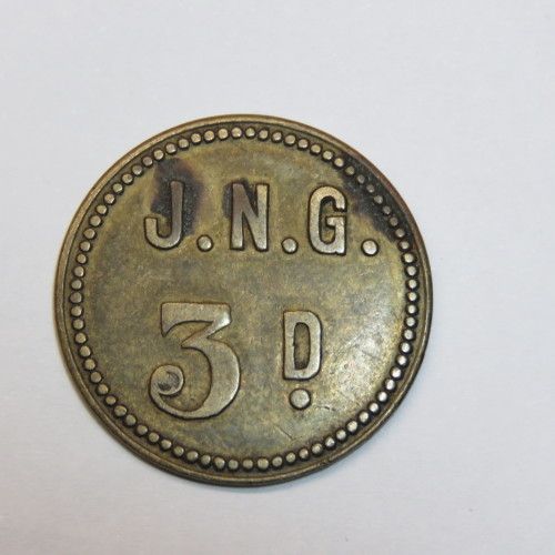 JNG 3d token - JN Glutt Natal - Rare