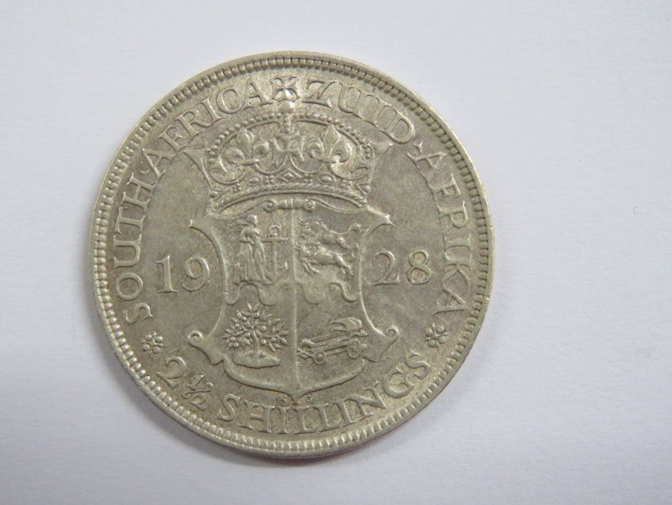1928 SA Union half crown - VF