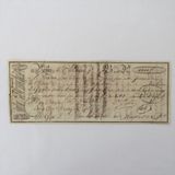 1805 French Napoleonic Bill of Exchange - 4800 Francs