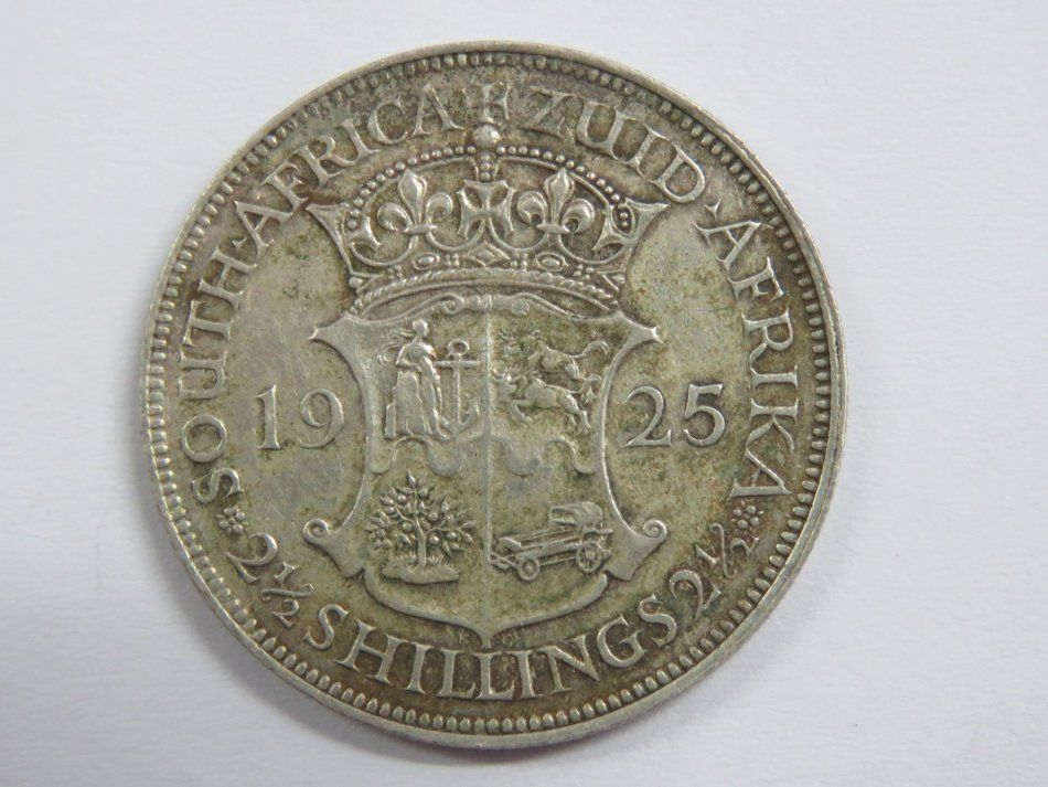 1925 SA Union half crown VF