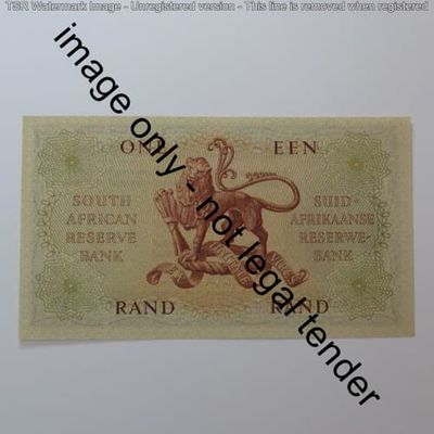 MH de Kock 4th Issue R1 banknote - Crisp Uncirculated