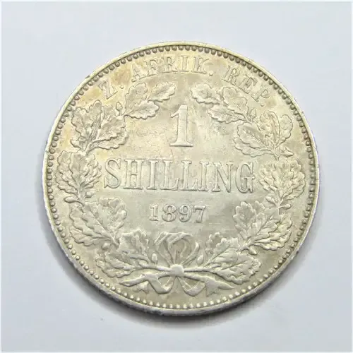 1897 ZAR Kruger shilling -