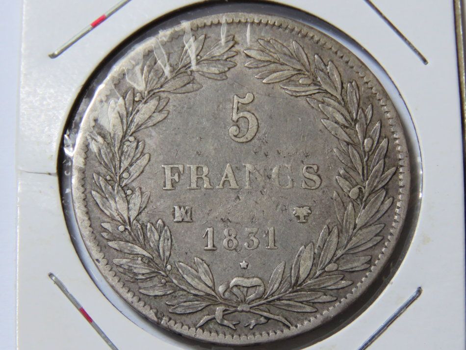 France 1831 `MA ` francs