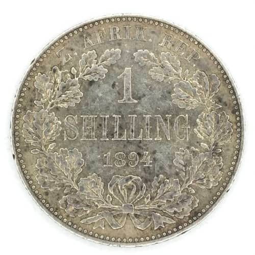 1894 South Africa shilling - VF