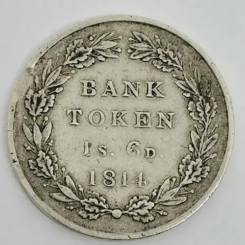 1814 George 3 - 1 Shil 6d bank token