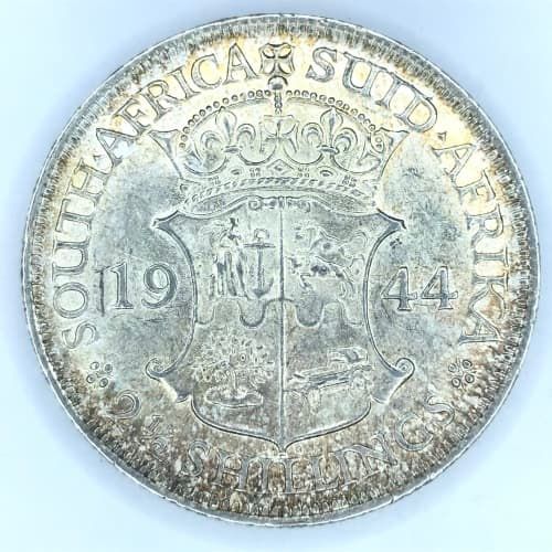 1944 SA Union Half Crown - UNC - Some bag marks