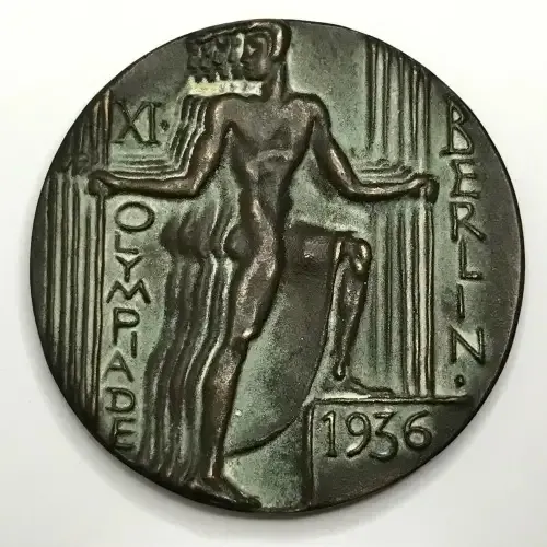 1936 Berlin Olympics participants medal - Scarce with Maximum 5000 minted