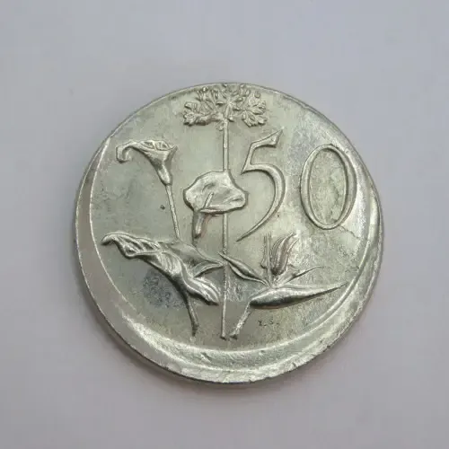 1990 South Africa Error 50 cent - Misstruck