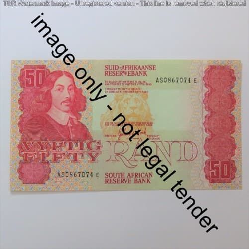 GPC de Kock 3rd Issue R50 banknote Crisp uncirculated