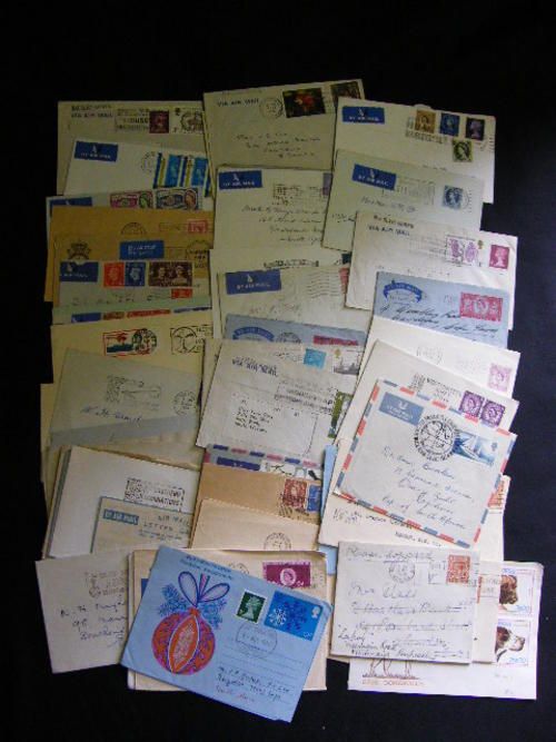 Postal History - Lot of 50 British postal covers - Some Naval WW2 letters