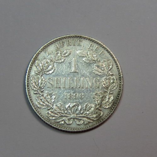 1896 ZAR Kruger shilling VF+