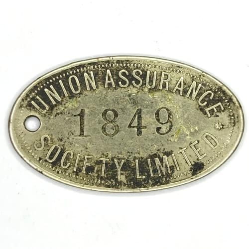 10 Shilling reward token - Union Assurance Society - Scarce