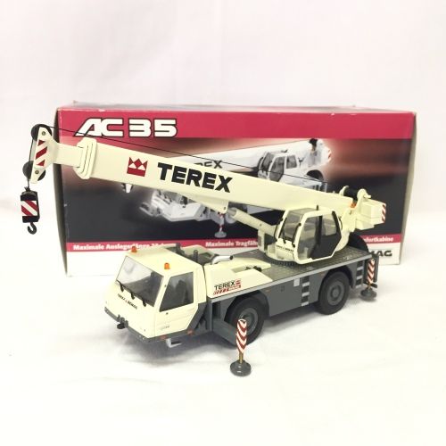 Terex Demag AC35 mobile crane model - scale 1/50 in box