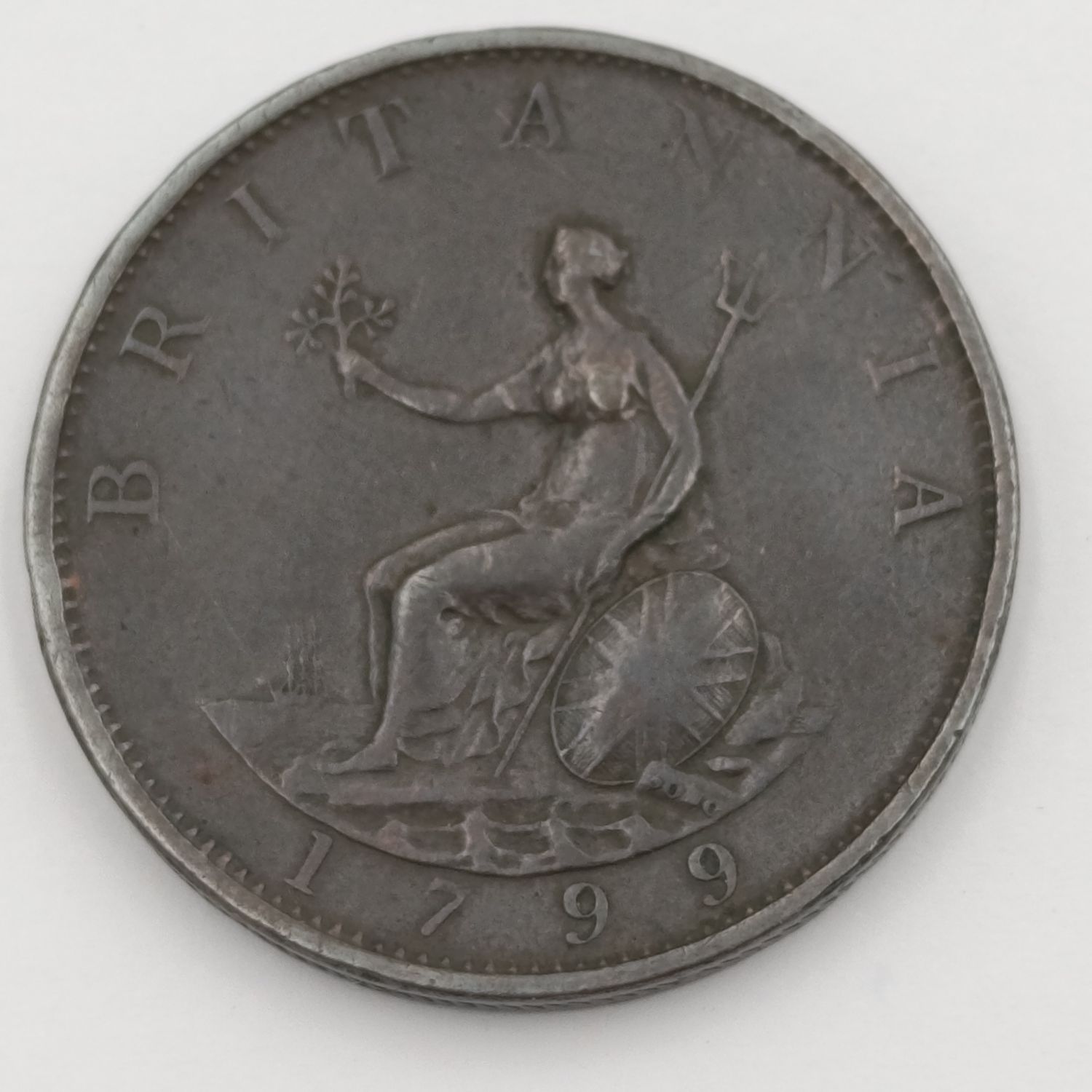 1902 Great Britain Farthing AU
