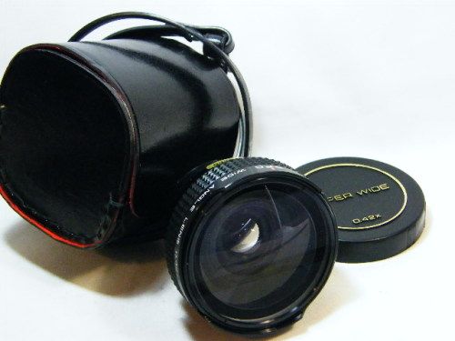 CPC wide angle lens 0.42x in pouch - excellent condition